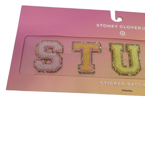 Stoney Clover Lane For Target Multicolor Sticker Patches STUFF Five Patches NEW - Picture 4 of 8